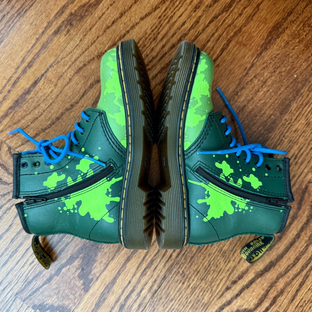 Doc Martens 1460 Teenage Mutant Ninja Turtles Leonardo Boots 10 - Picture 6 of 15